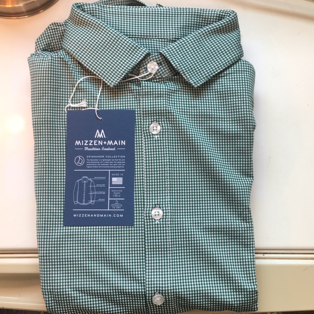 Mizzen + Main button down